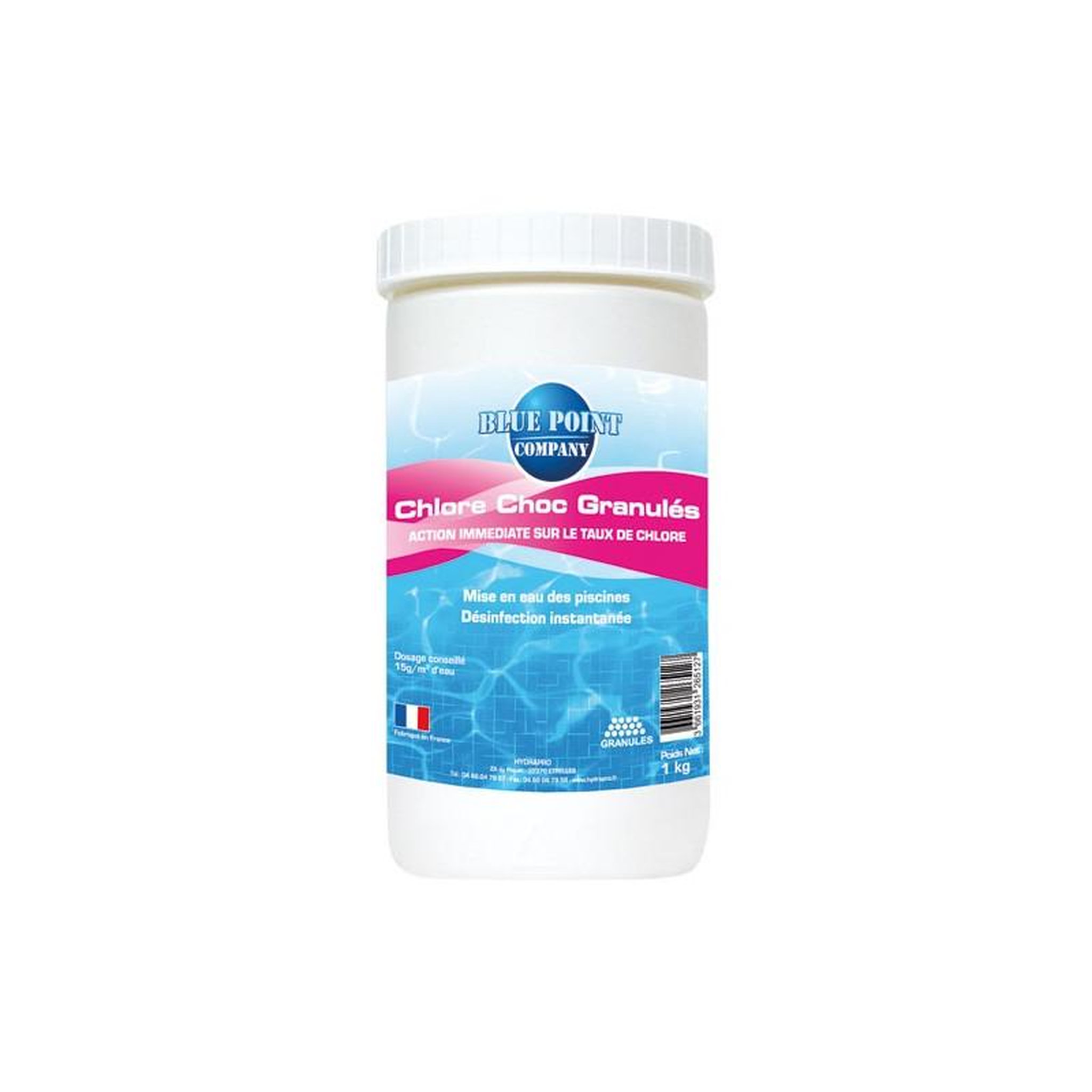 Blue point company CHLORE CHOC GRANULE 1KG BLUE POINT COMPANY - 00605991A