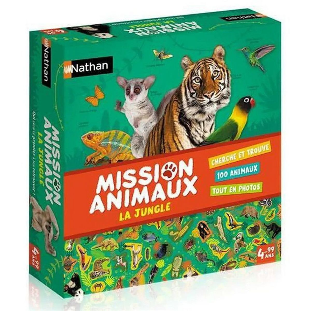 DISET Jeu Mission animaux - La jungle