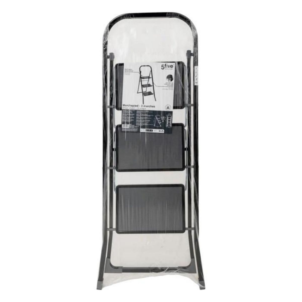 ATMOSPHERA Escabeau en fer - 3 Marches