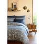 Voir la diapositive 2 : Les Ateliers du Linge Parure de housse de couette 100% coton bio 57fils debby