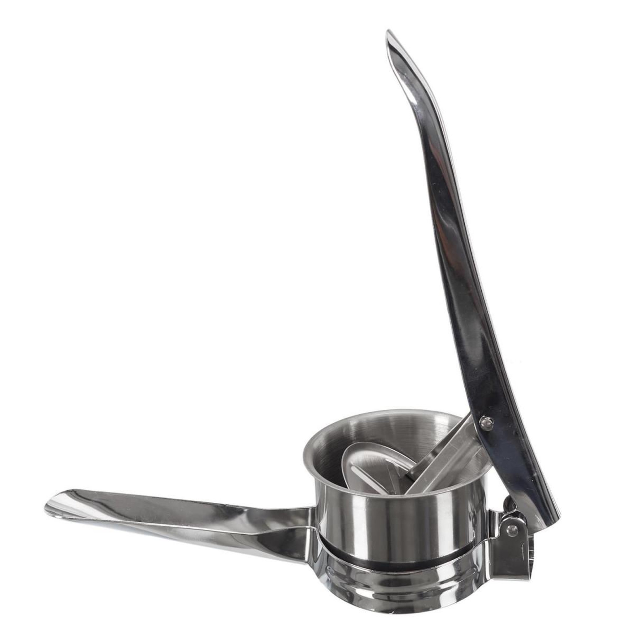 Voir la diapositive 3 : COOK CONCEPT Presse Purée Inox  3 Râpes  27cm Argent