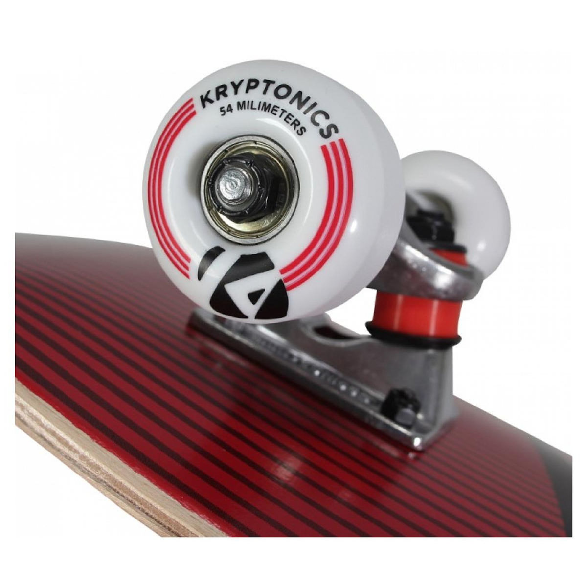 KRYPTONICS Skateboard  80cm star series cali red
