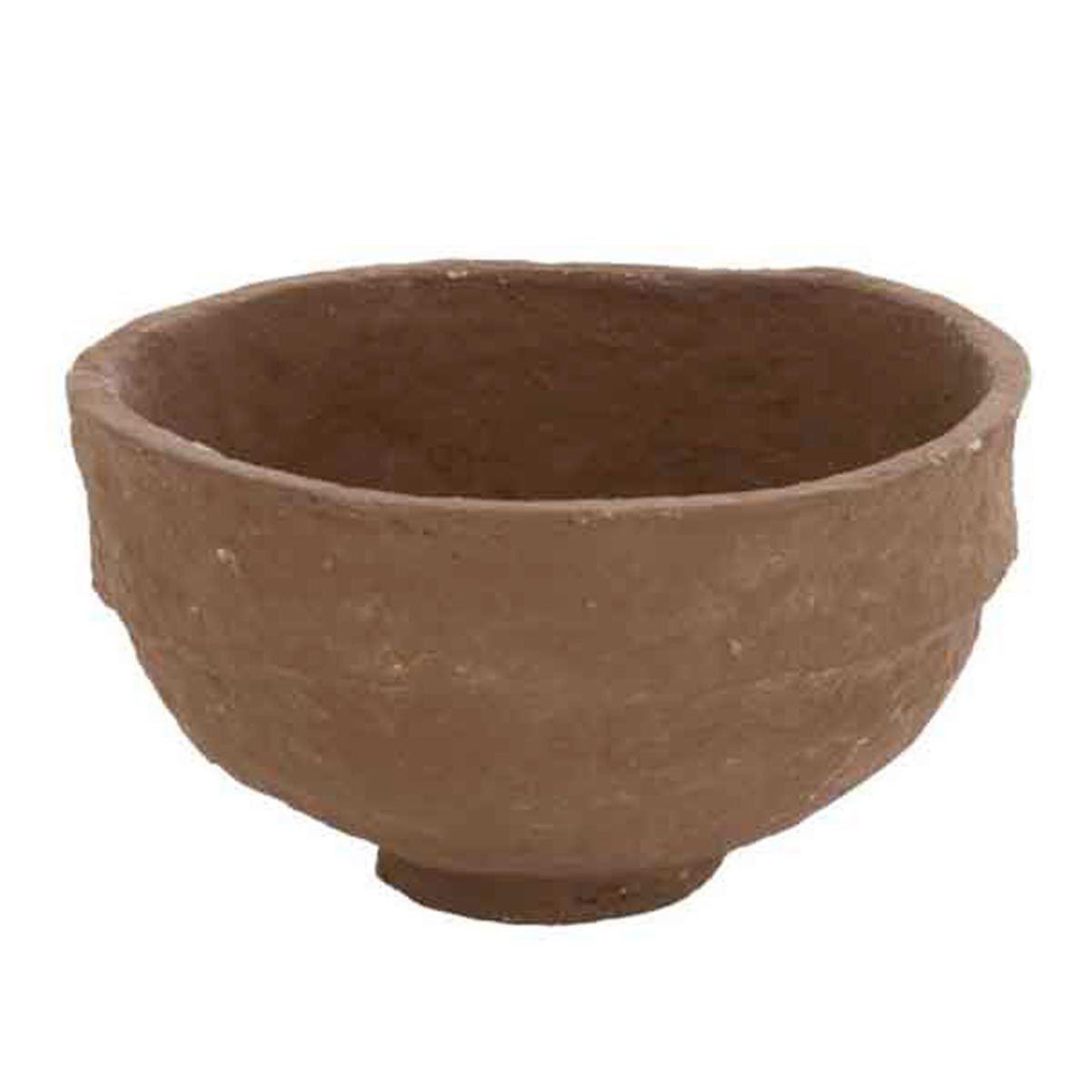 J-LINE Coupelle déco  papier mâché  37cm marron