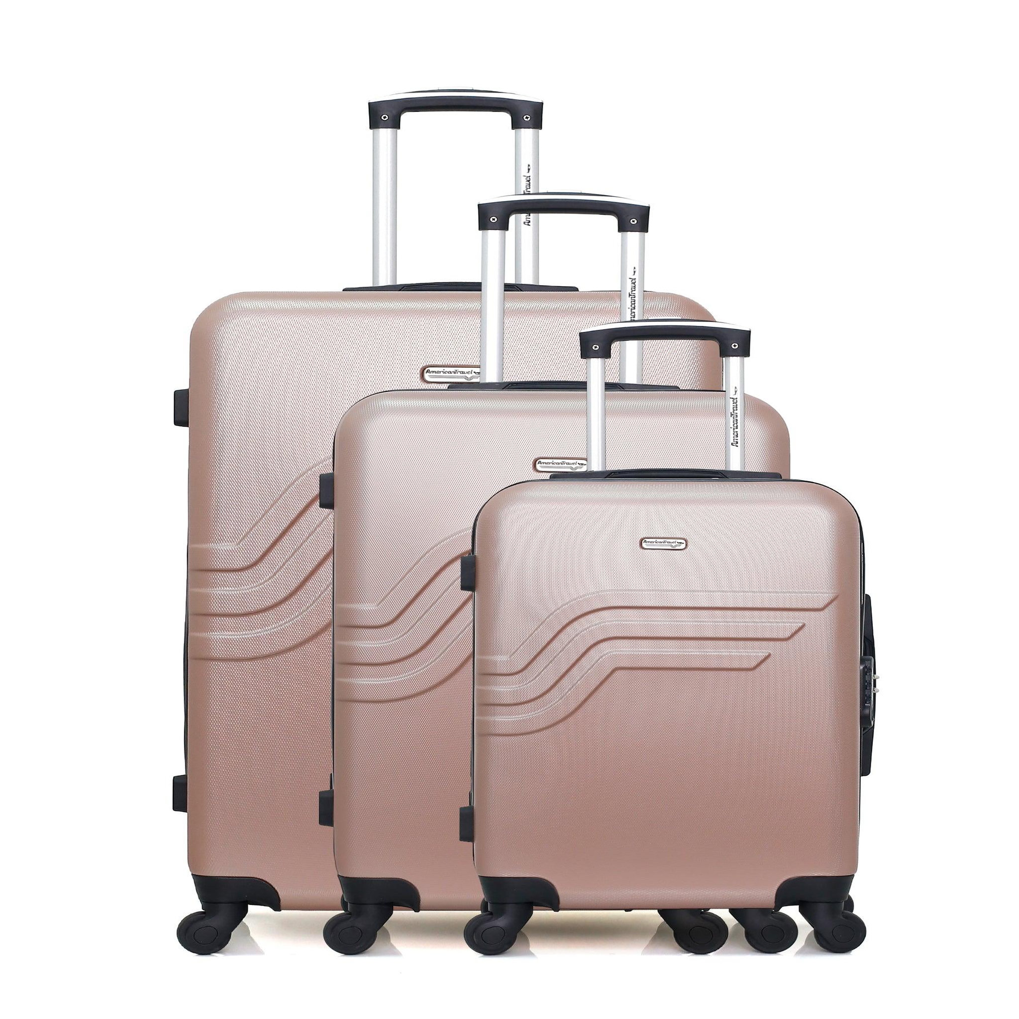 AMERICAN TRAVEL American travel - set de 3 abs queens 75 cm