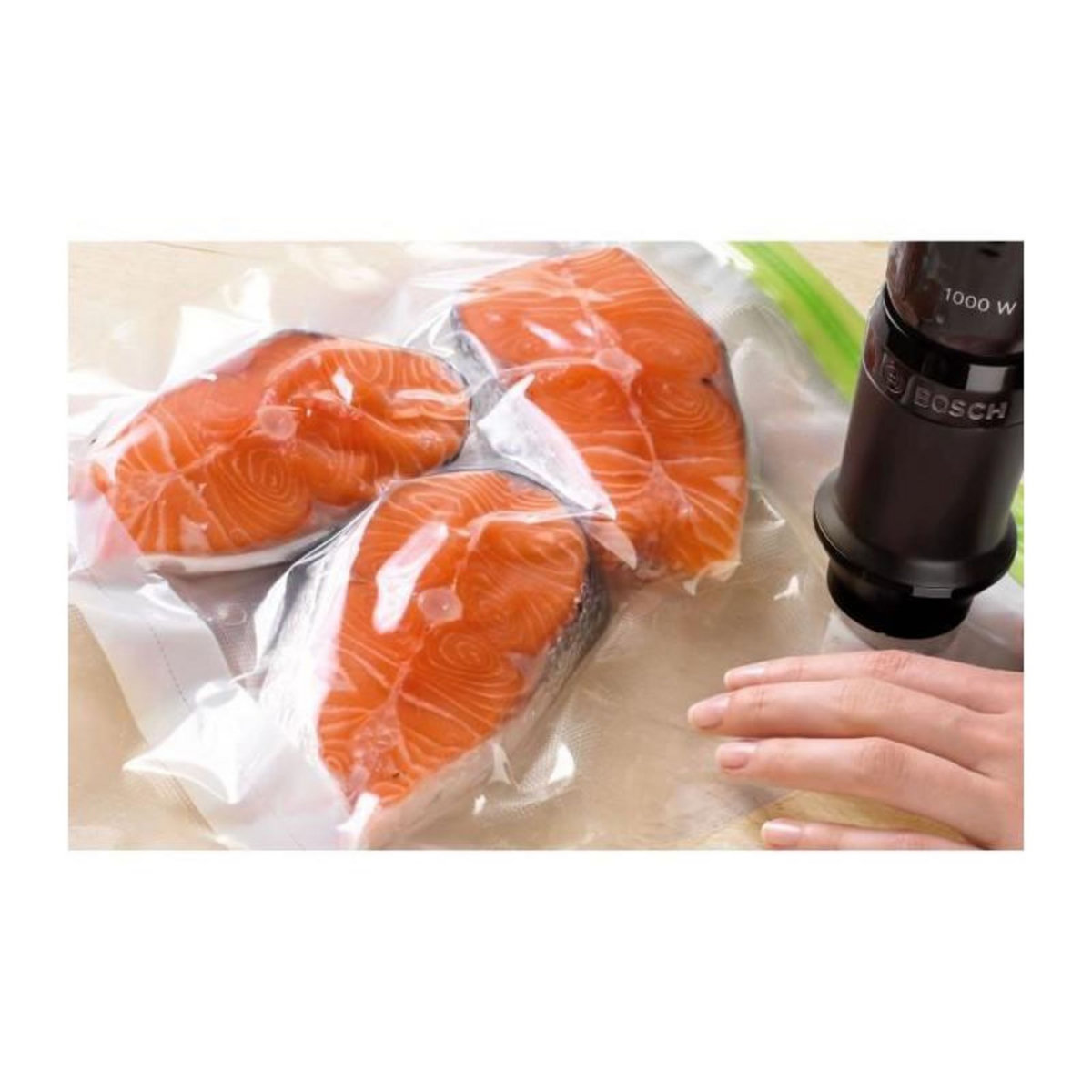 BOSCH BOSCH - 3 x Sacs de congelation avec fermeture a glissiere sous vide 3,8 l