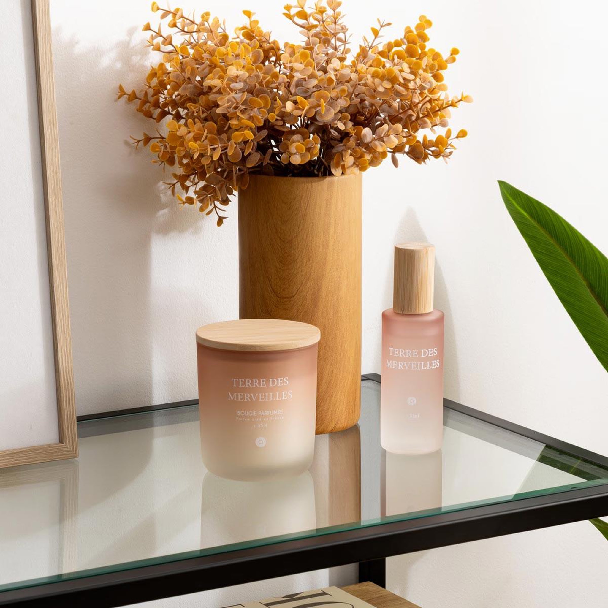Voir la diapositive 2 : ATMOSPHERA Spray d'ambiance en verre  sana  100ml terre des merveilles