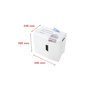 Voir la diapositive 2 : Hsm Destructeur de documents 10 feuilles coupe en bandes 6mm - 1042121