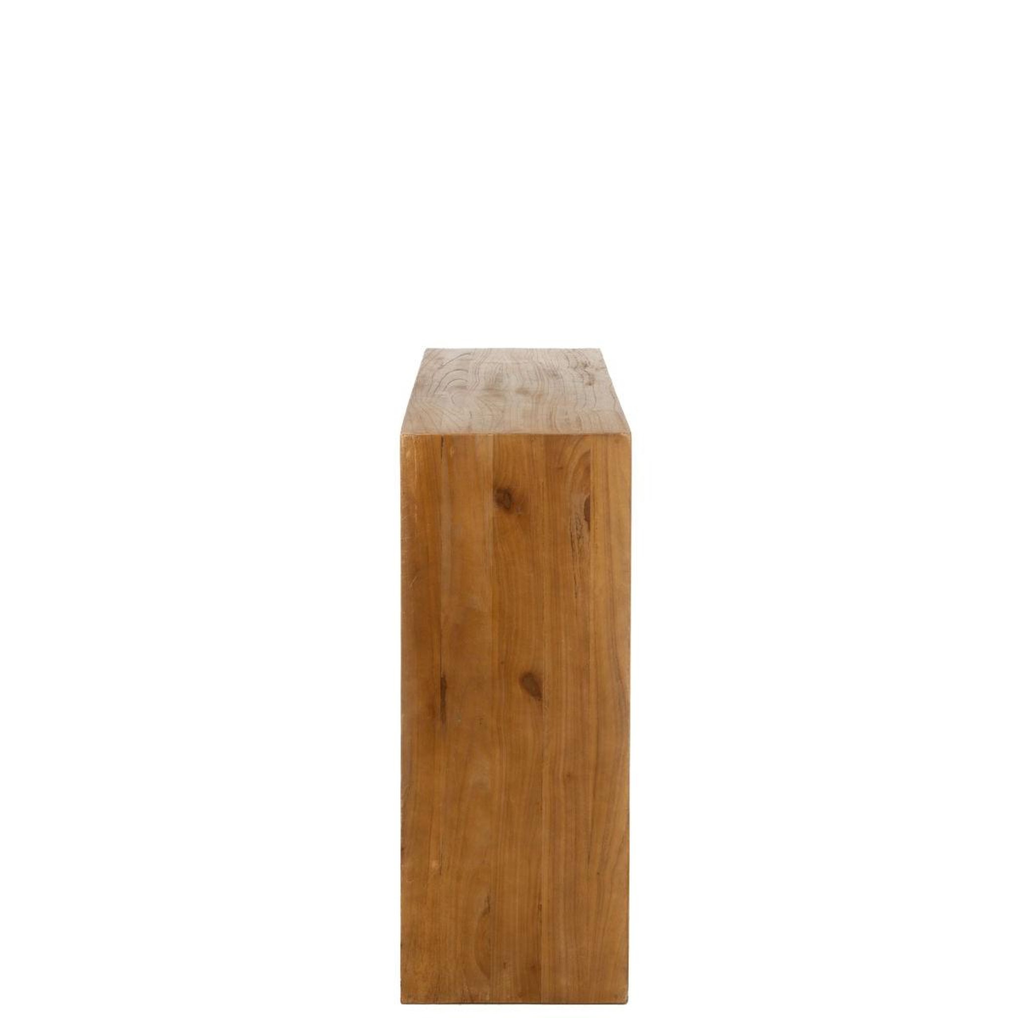 Voir la diapositive 4 : J-LINE Étagère Murale en Bois  Cub  119cm Marron