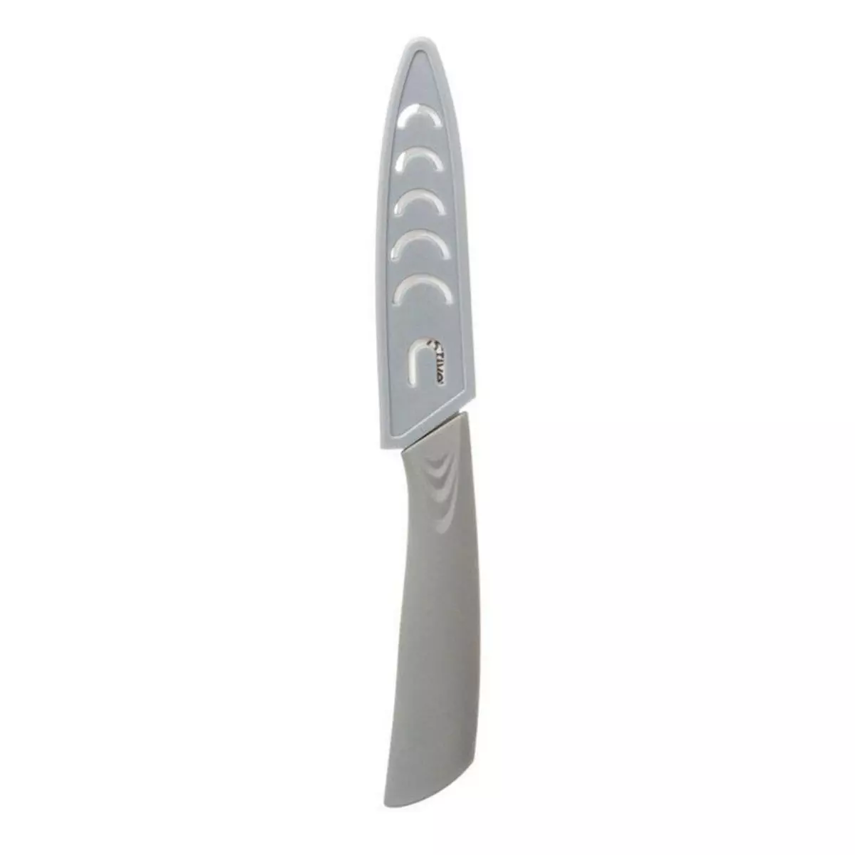  Couteau en Céramique  Zirco  20cm Gris & Blanc