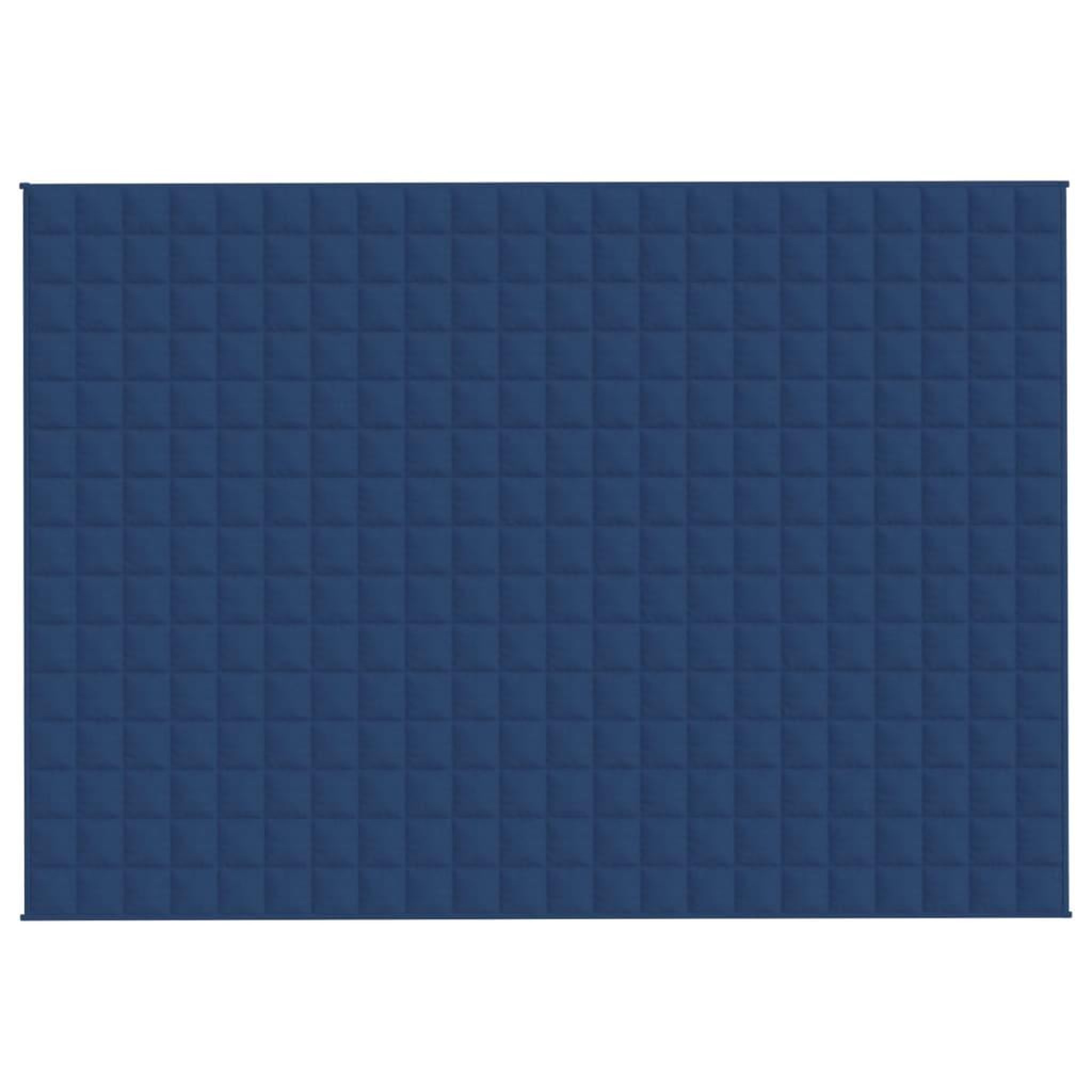 Voir la diapositive 3 : VIDAXL Couverture lestee Bleu 155x220 cm 7 kg Tissu