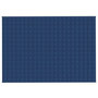 Voir la diapositive 3 : VIDAXL Couverture lestee Bleu 155x220 cm 7 kg Tissu