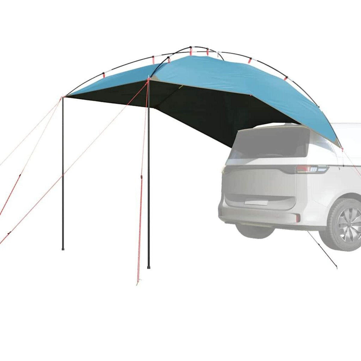 VIDAXL Tente de voiture bleu impermeable