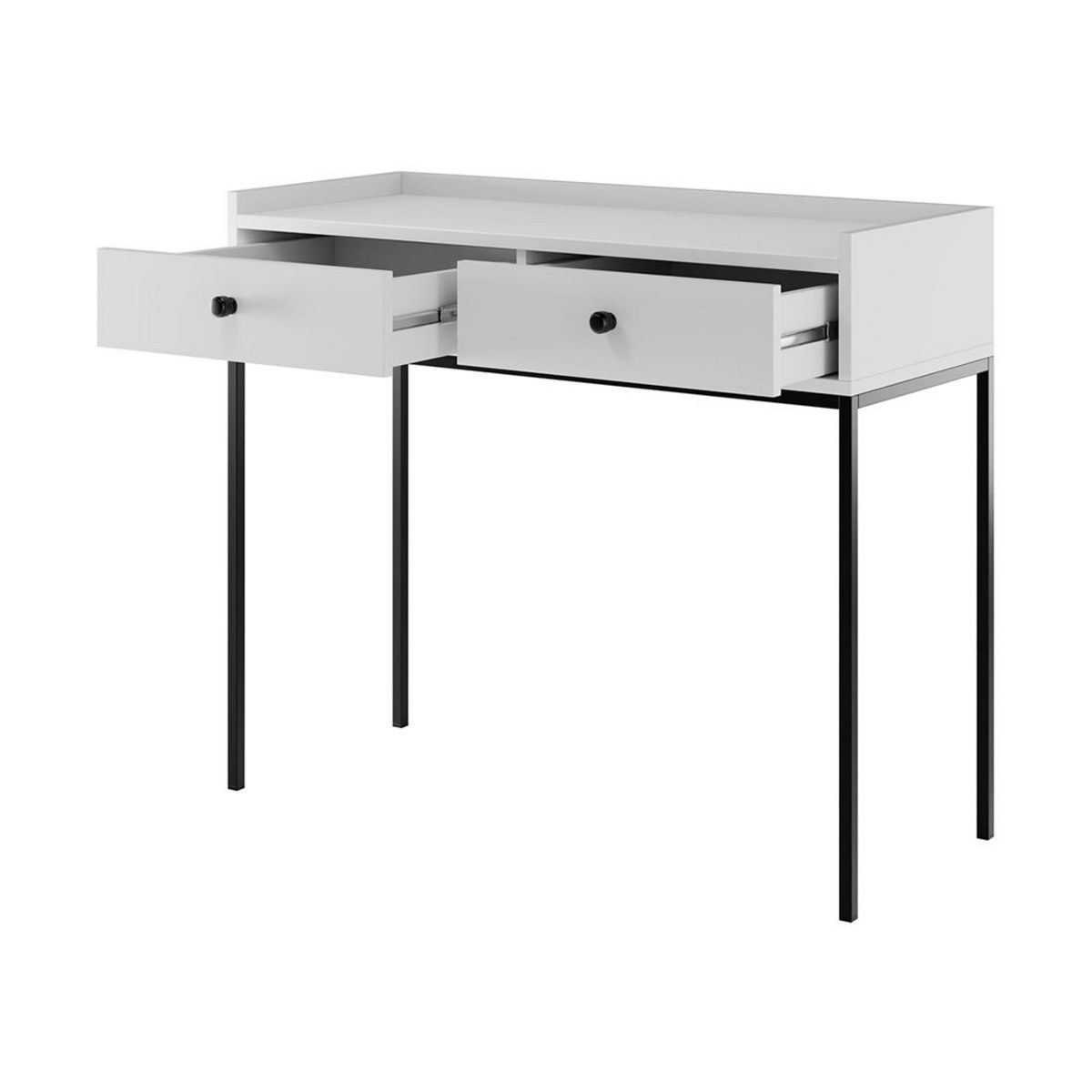 BEST MOBILIER Filipo - console - blanc - 100 cm