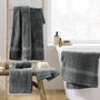 Voir la diapositive 4 : Paris Prix Drap de Douche  Elegance  70x130cm Anthracite