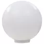 VIDAXL Lampe LED solaire d'exterieur spherique 50 cm RVB