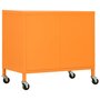 Voir la diapositive 5 : VIDAXL Armoire de rangement Orange 60x35x56 cm Acier