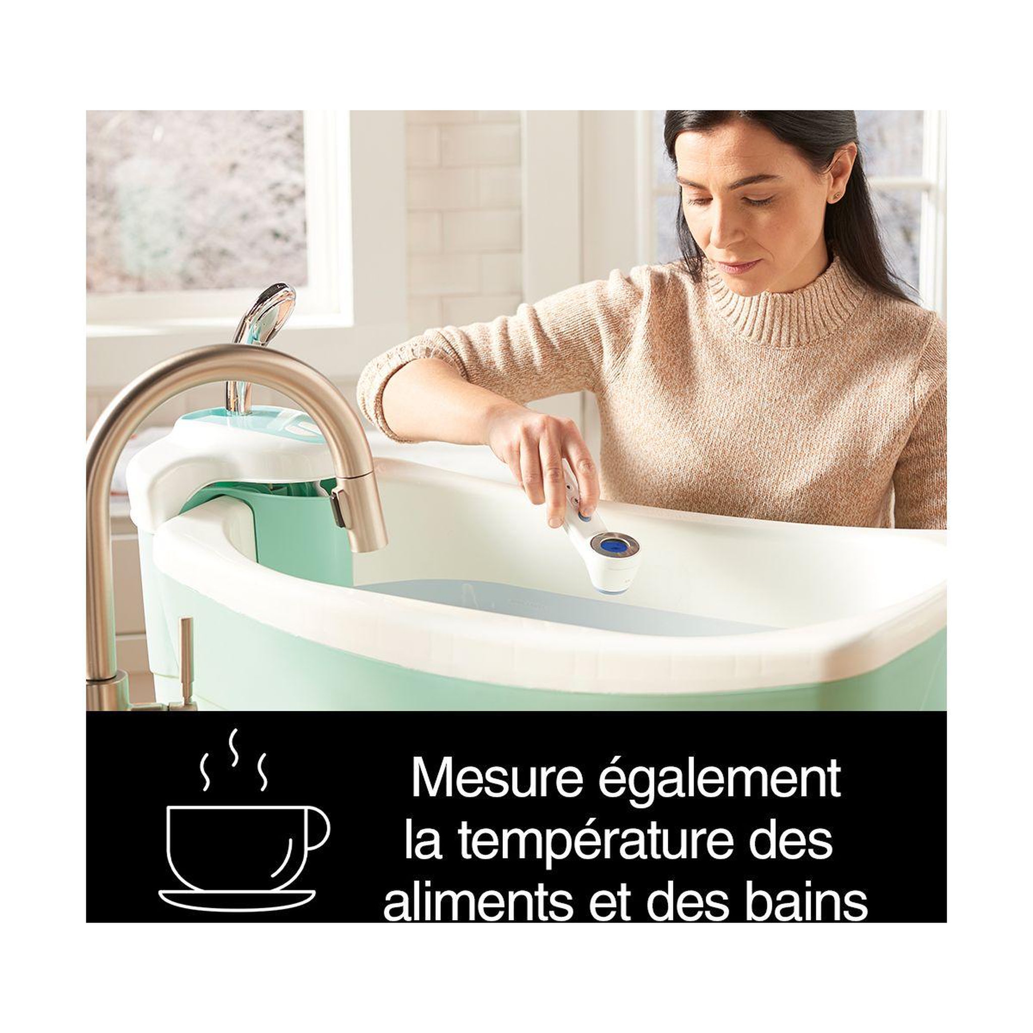 Voir la diapositive 4 : BRAUN Thermomètre sans contact bnt400we