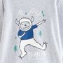 Voir la diapositive 2 : IN EXTENSO Ensemble pyjama velours moutons garçon