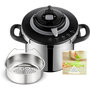 Voir la diapositive 1 : SEB Autocuiseur Clipso+ Chef 8L