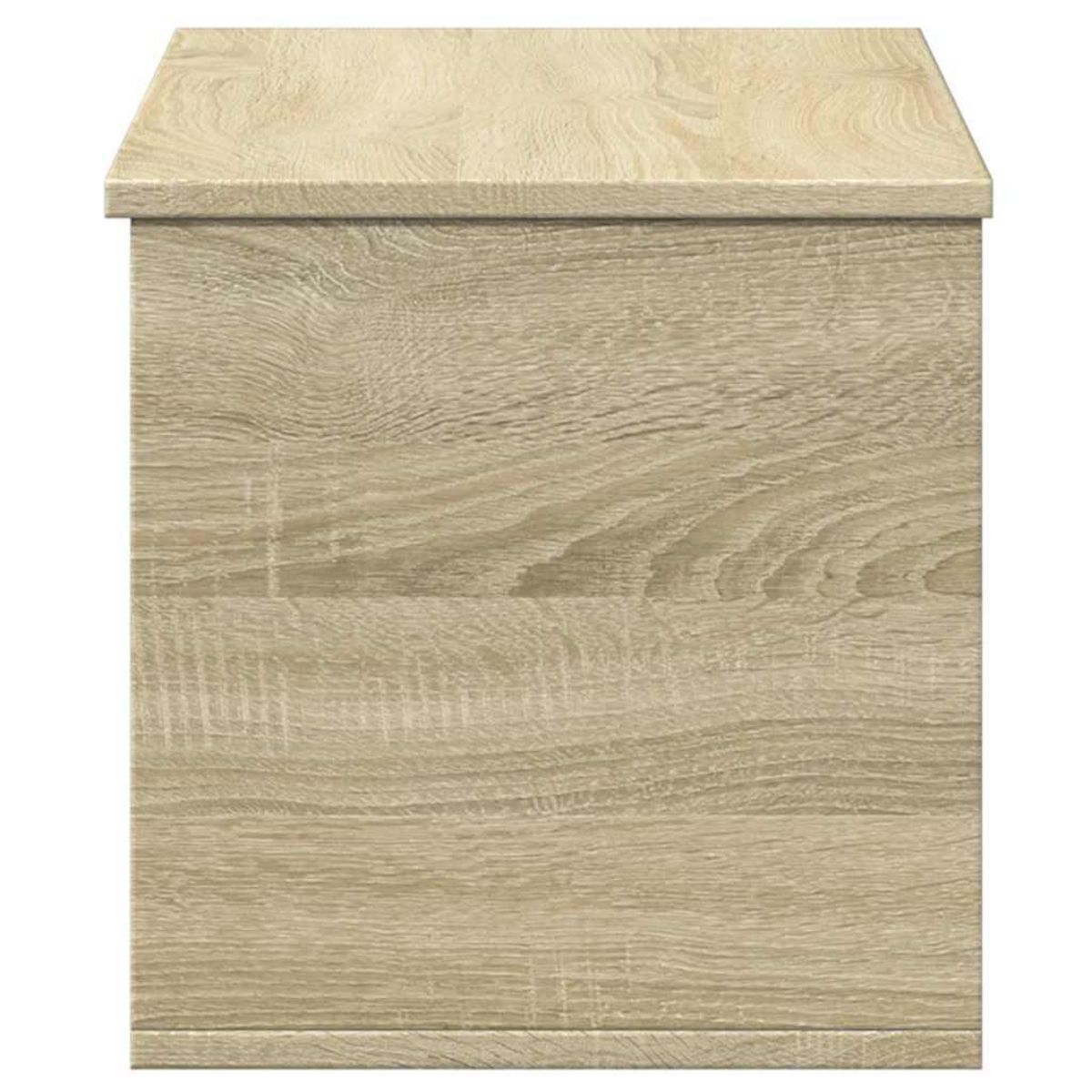 VIDAXL Boîte de rangement chene sonoma 90x35x35 cm bois d'ingenierie