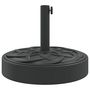 Voir la diapositive 5 : VIDAXL Base de parasol pour mats Ø38 / 48 mm 25 kg rond
