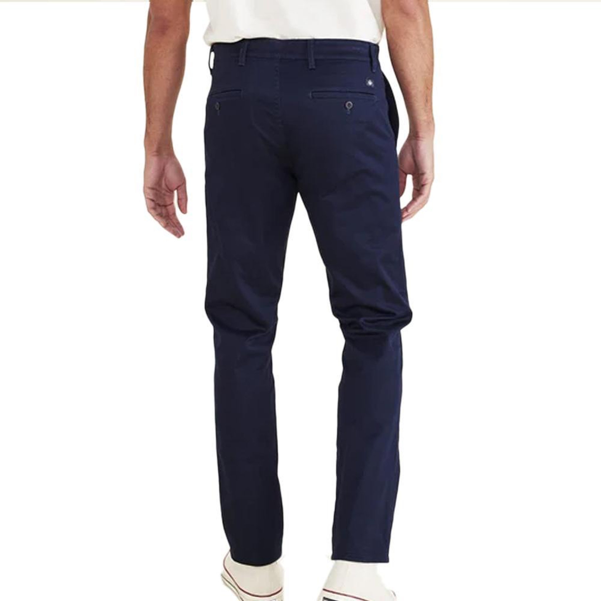 Voir la diapositive 2 : DOCKERS Pantalon chino marine homme dockers orig opp