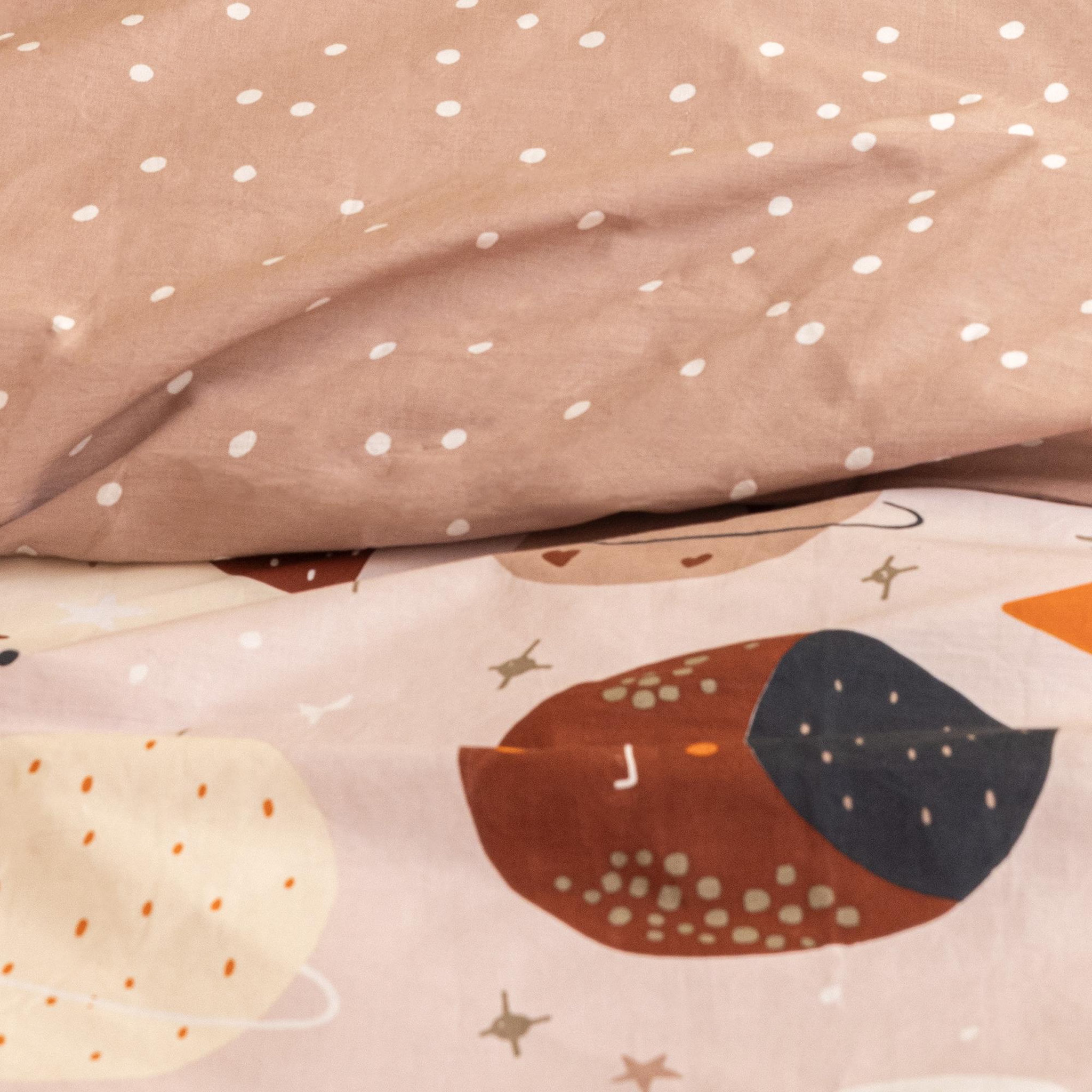 Voir la diapositive 3 : HOUSSE DE REVE Parure de lit en coton celestine