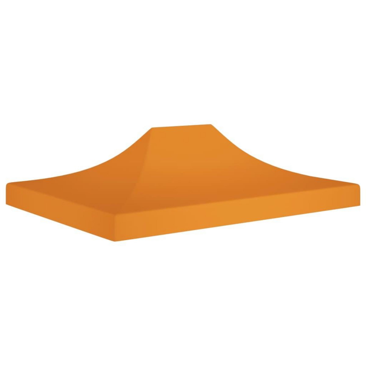 VIDAXL Toit de tente de reception 4,5x3 m Orange 270 g/m^2