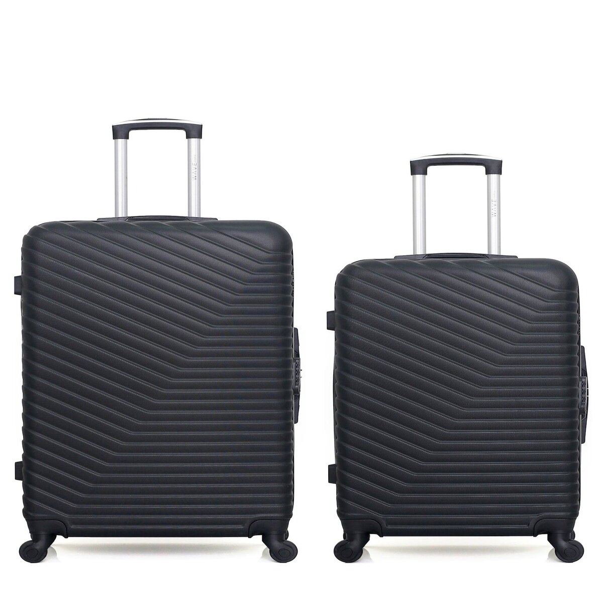 WAVE PARIS WAVE PARIS - Lot de 2 - Valise grand format et valise weekend LENA
