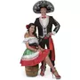FUNNY FASHION Déguisement mexicain Maximo - Homme - L