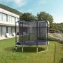 Voir la diapositive 2 : JUMP4FUN Trampoline Semi-Pro Jump4fun 10FT-305cm Noir