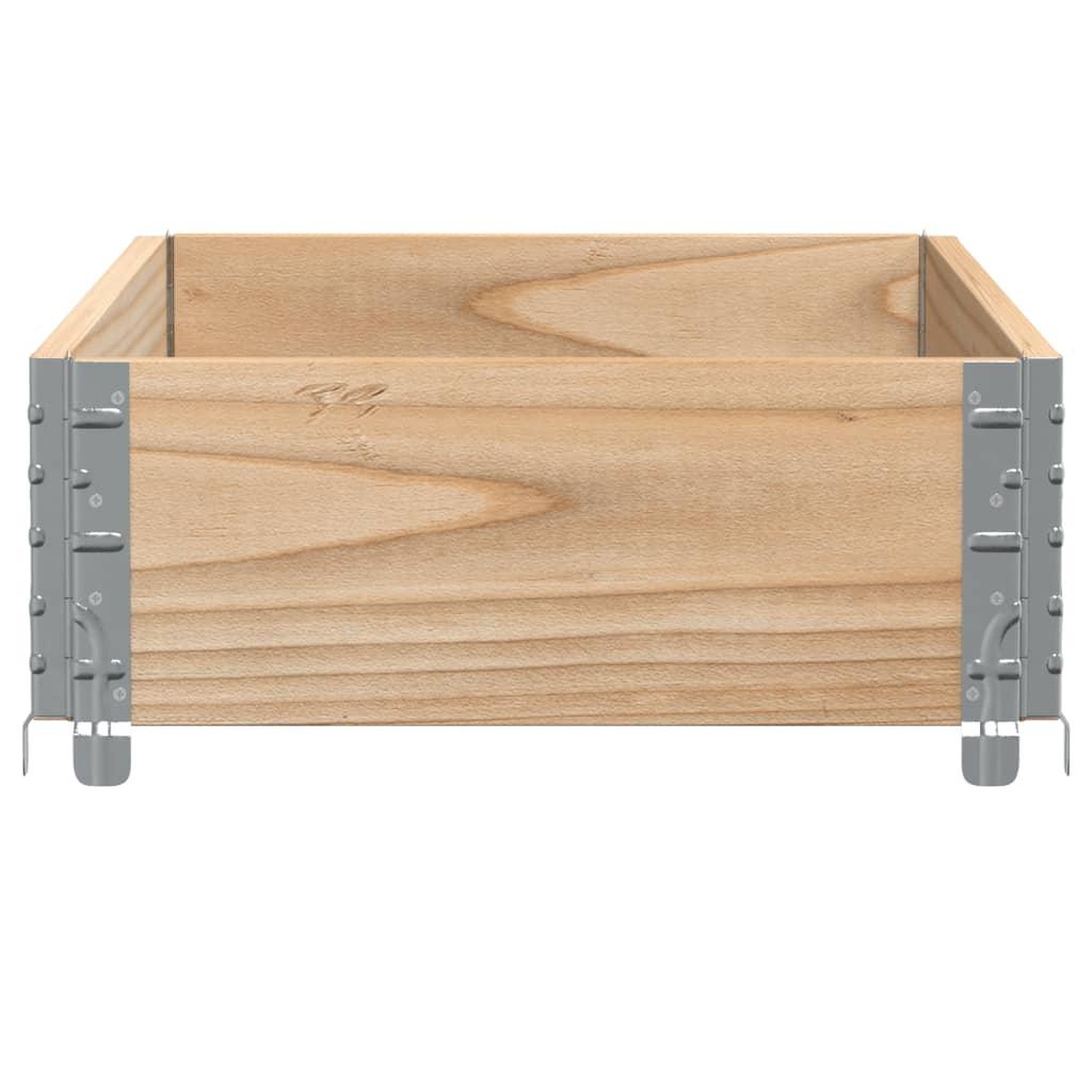 Voir la diapositive 4 : VIDAXL Jardiniere 100x50 cm bois de pin massif