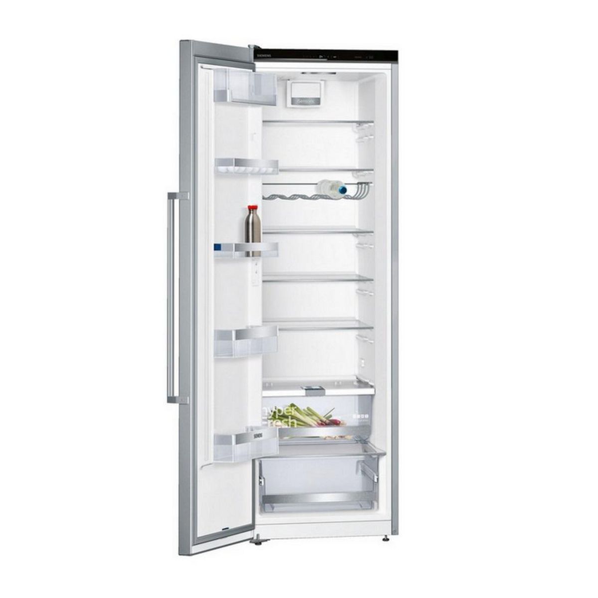 Siemens Réfrigérateur 1 porte 60cm 346l inox - ks36vaidp