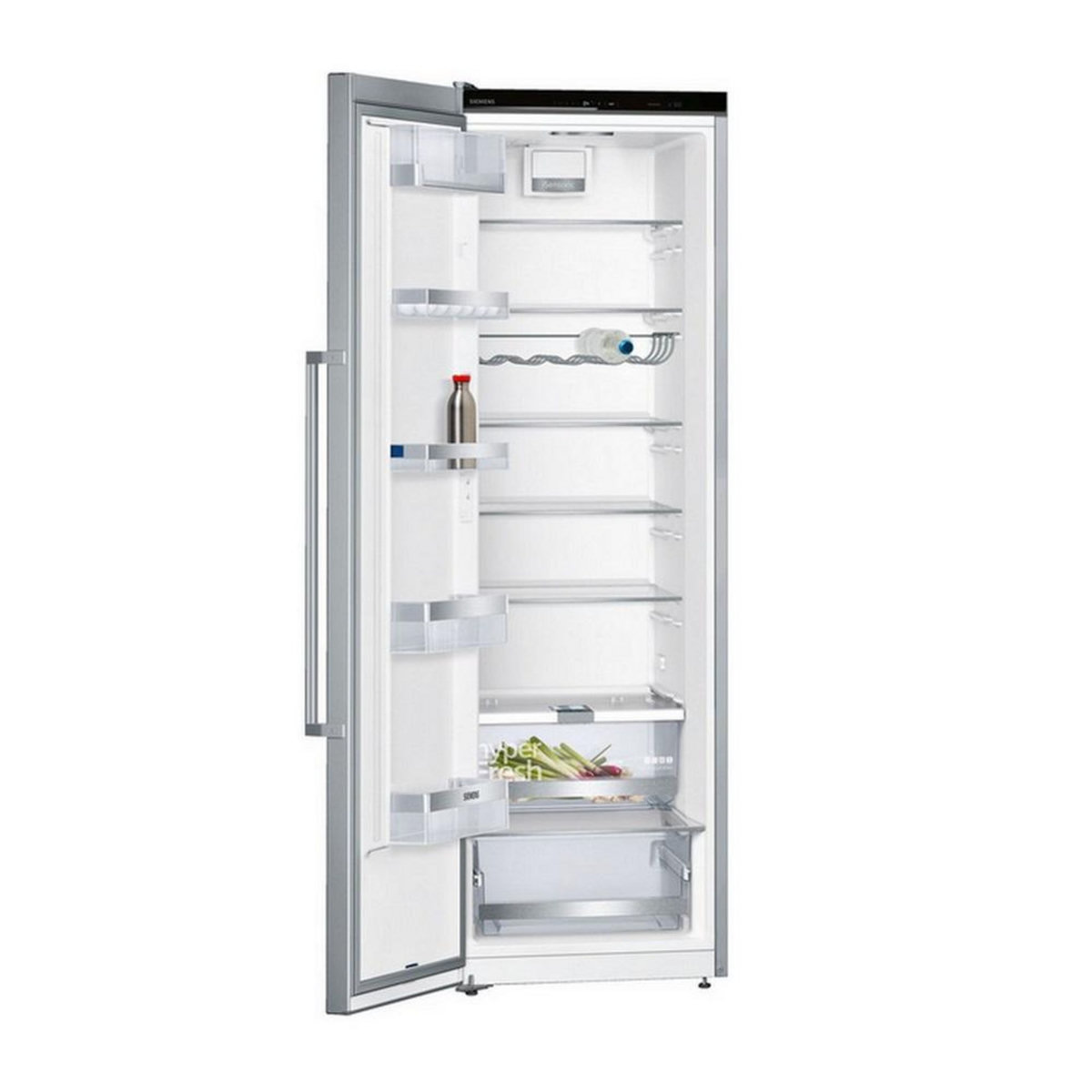 Siemens Réfrigérateur 1 porte 60cm 346l inox - ks36vaidp