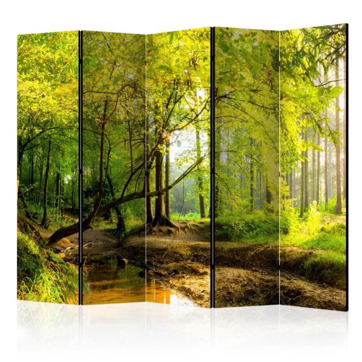 Paris Prix Paravent 5 Volets  Forest Clearing  172x225cm
