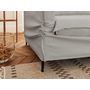 Voir la diapositive 4 : LISA DESIGN Adriann - canapé d'angle droit fixe - 4 places - en tissu déhoussable