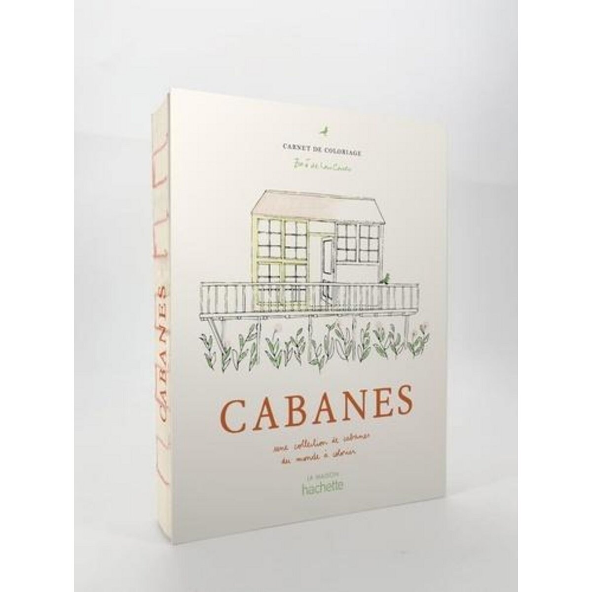 CABANES. UNE COLLECTION DE CABANES A COLORIER, Las Cases Zoé de