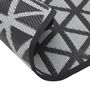 Voir la diapositive 5 : VIDAXL Tapis d'exterieur ARAKIL noir Ø120 cm PP