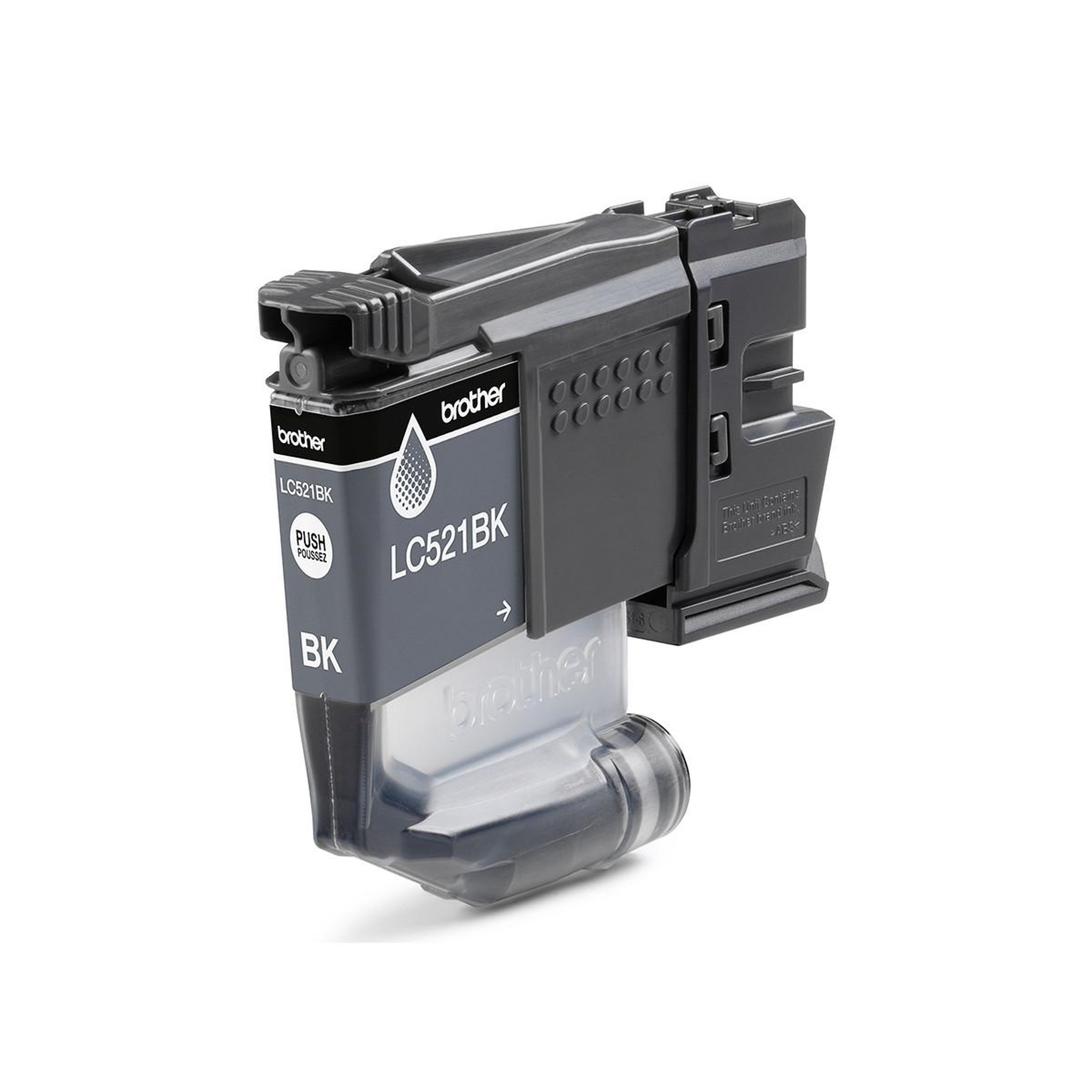 Voir la diapositive 3 : Brother Cartouche d'encre Originale LC521 Noire Standard - LC521BK