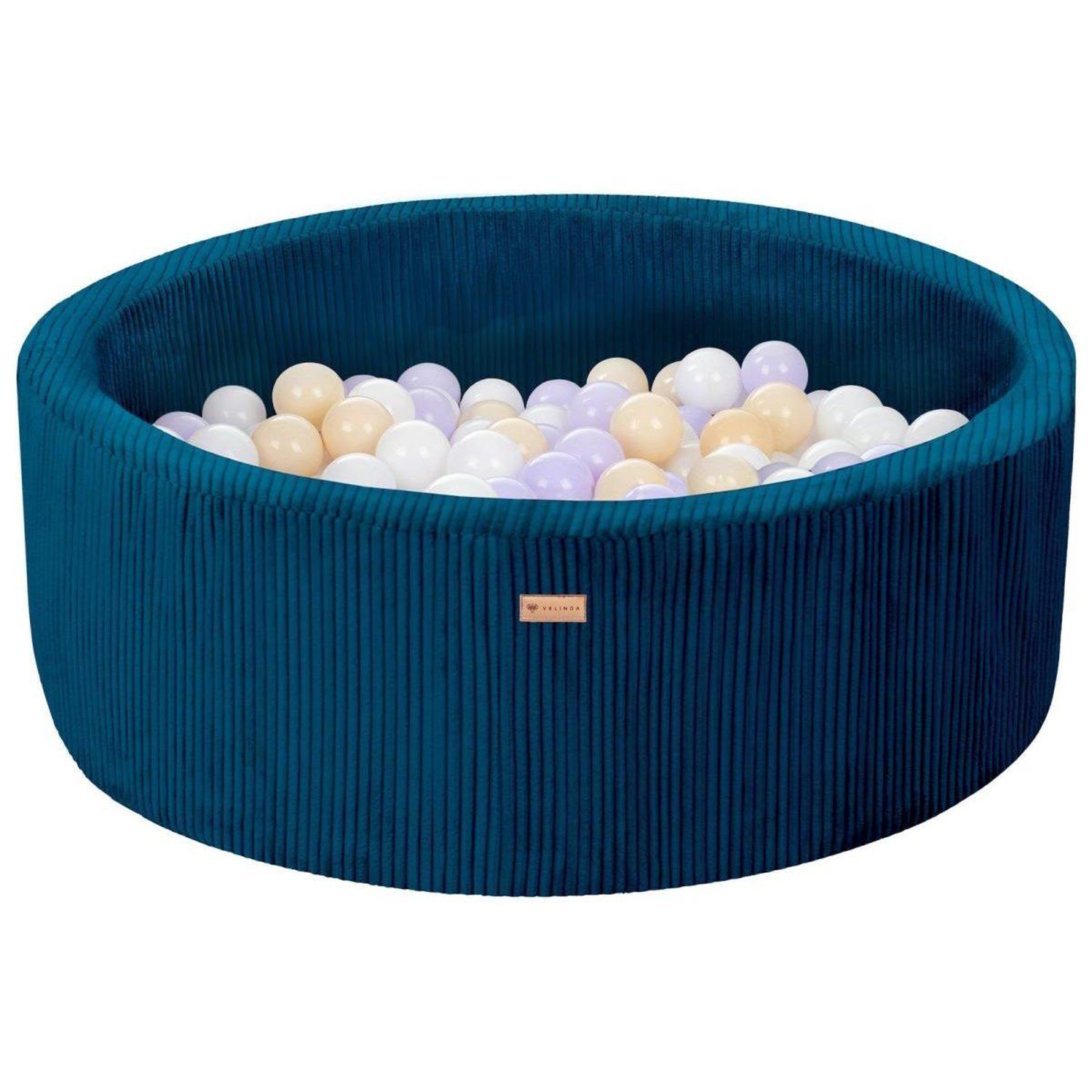 Piscine À Balles Velinda 200 Balles Diamètre 90 Cm Velours Côtelé - vue 2