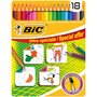 BIC Crayons de couleur FOR SCHOOL (lot de 18)