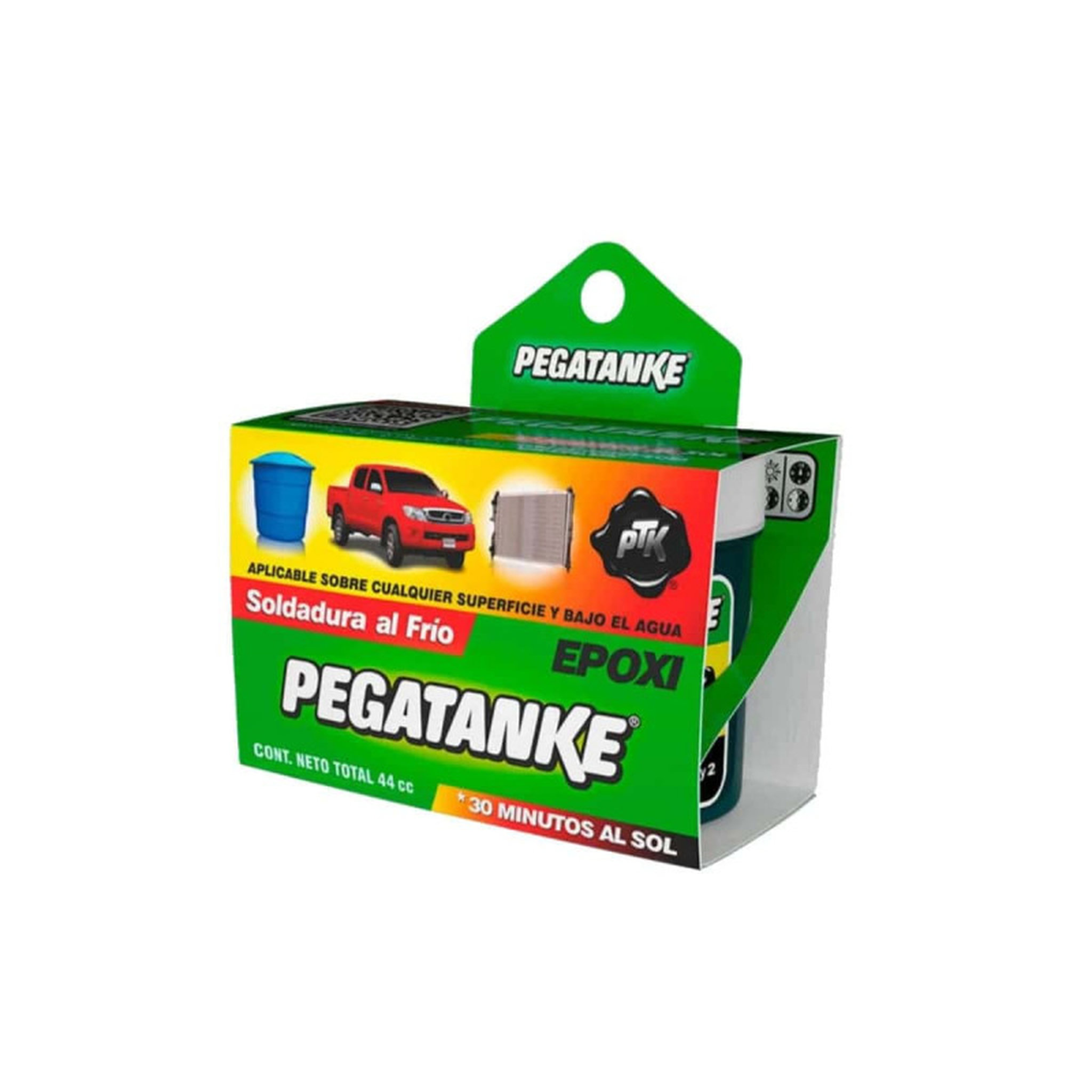  Colle Epoxy Bi Composant PEGATANKE Noir 44GR