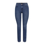 Pieces Jean Slim Bleu Femme Pieces Nunna. Coloris disponibles : Bleu