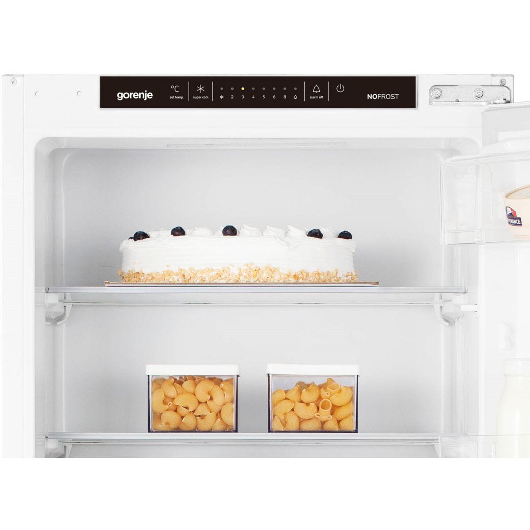Voir la diapositive 4 : GORENJE Réfrigérateur combiné encastrable nrki418ep1