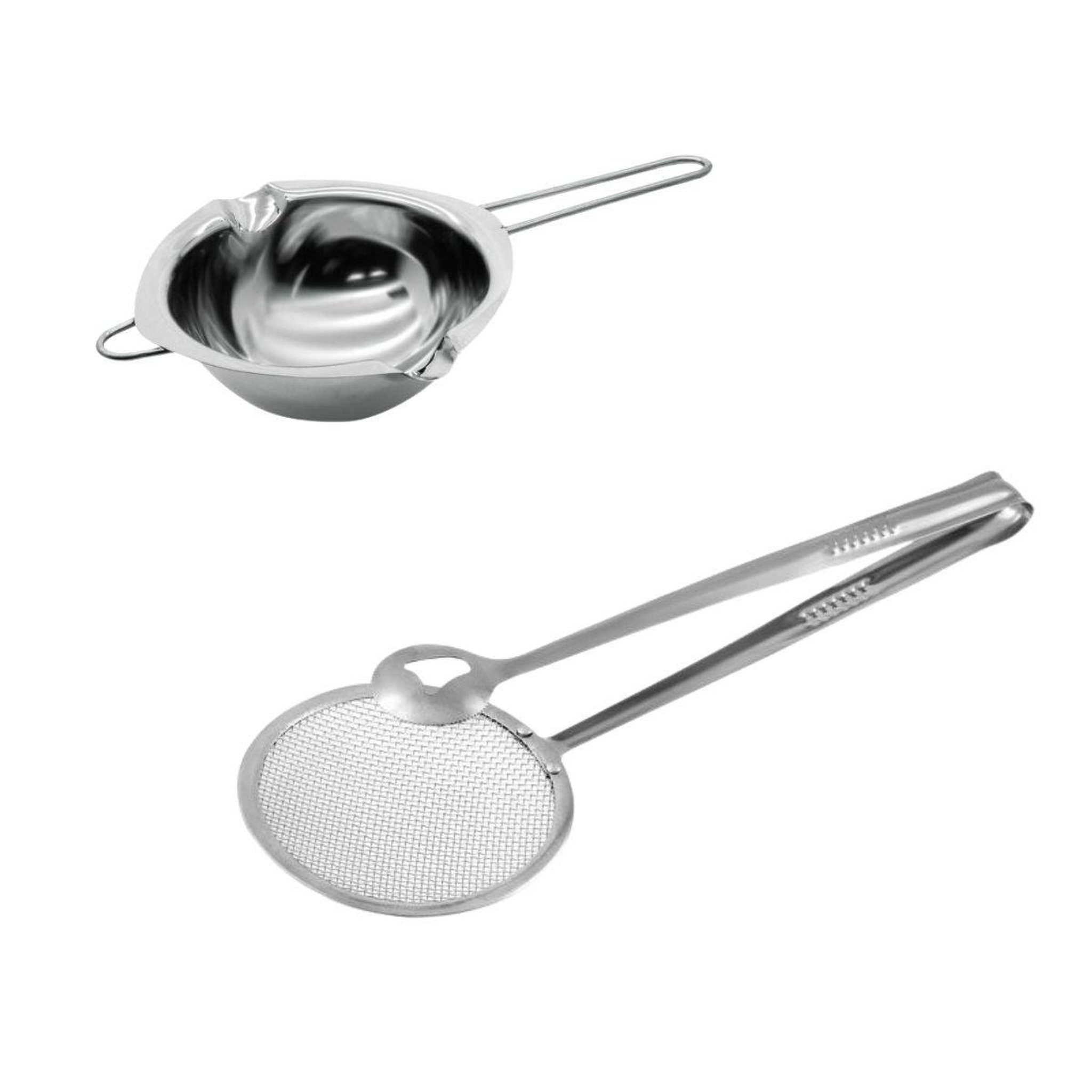 ZENKER Service à bain marie et pince à friture pour beignets zenker smart pastry