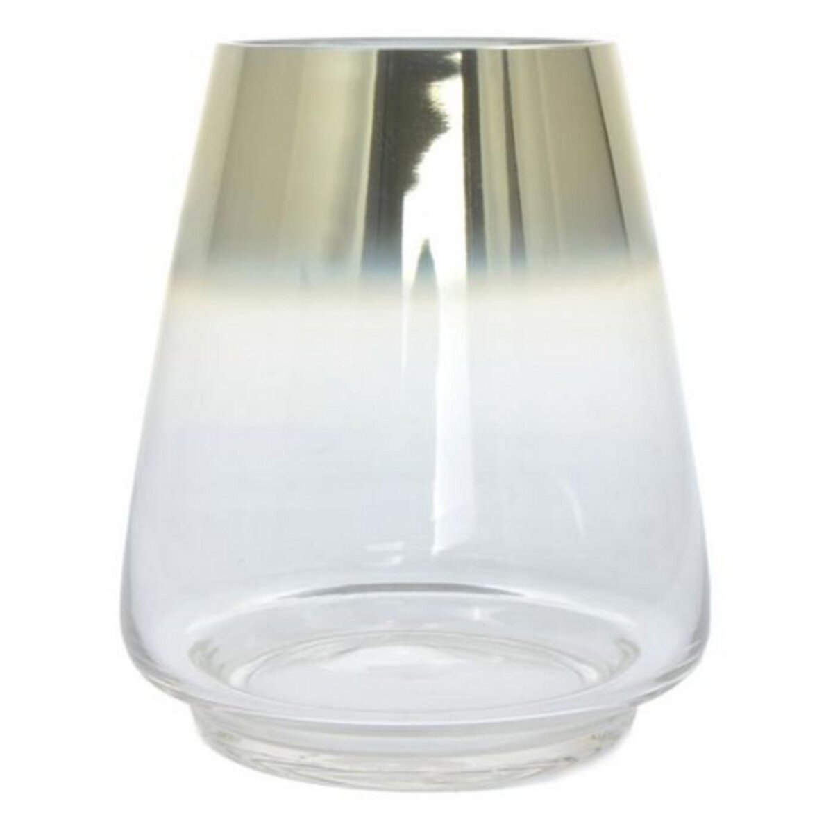 Paris Prix Vase Design en Verre  Saigon  18cm Or