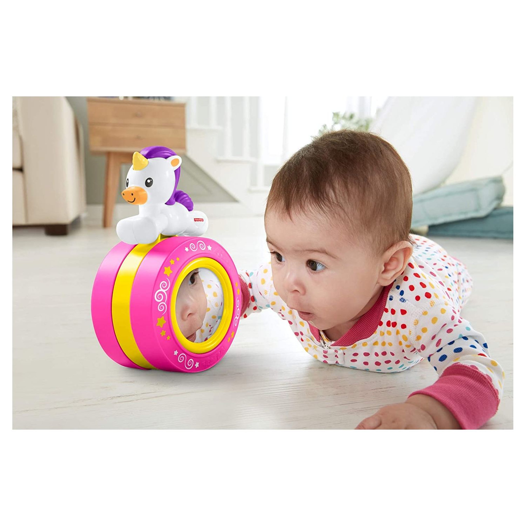 Voir la diapositive 3 : Licorne musicale joue avec moi Fisher Price
