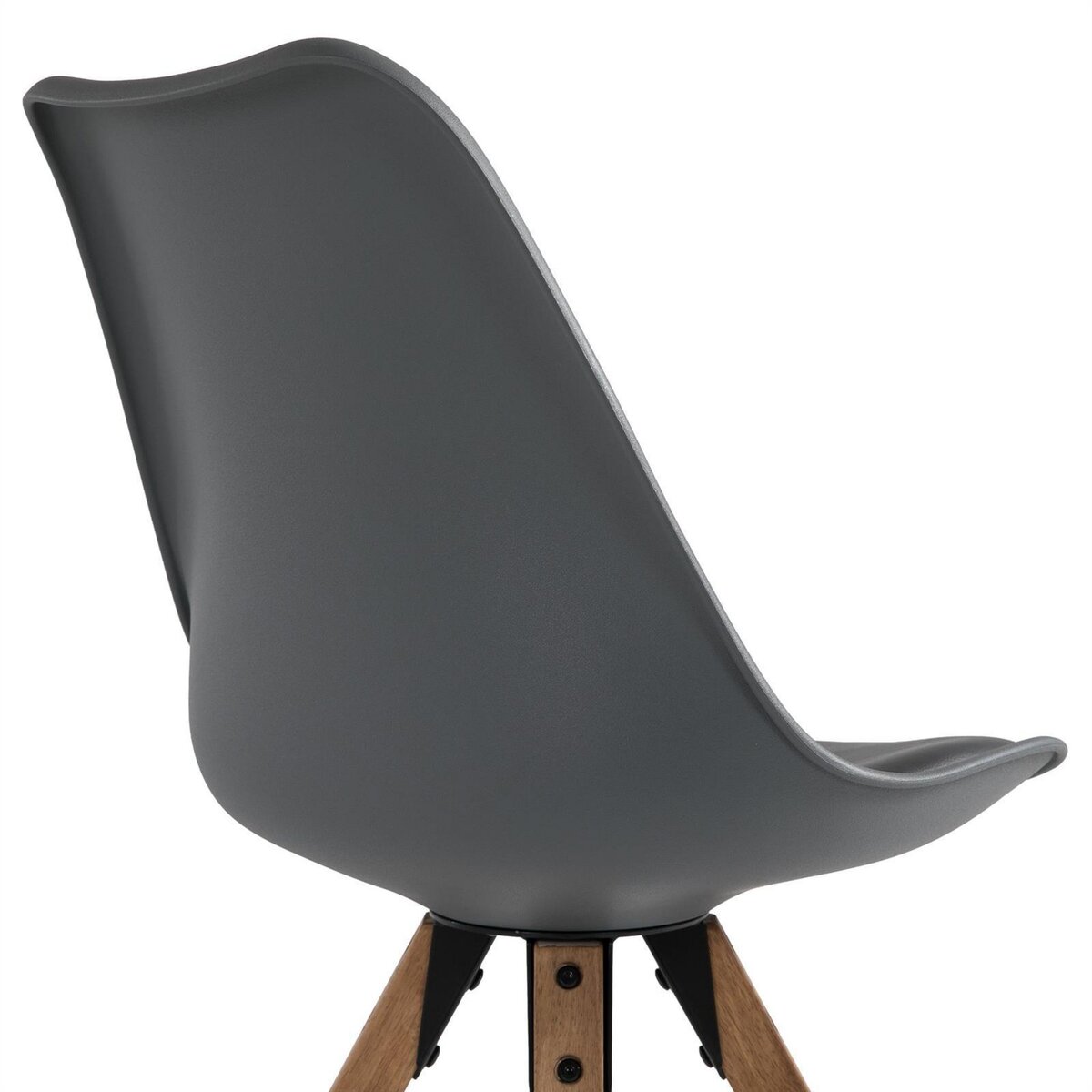 IDIMEX Lot de 4 chaises scandinaves TYSON, en synthétique