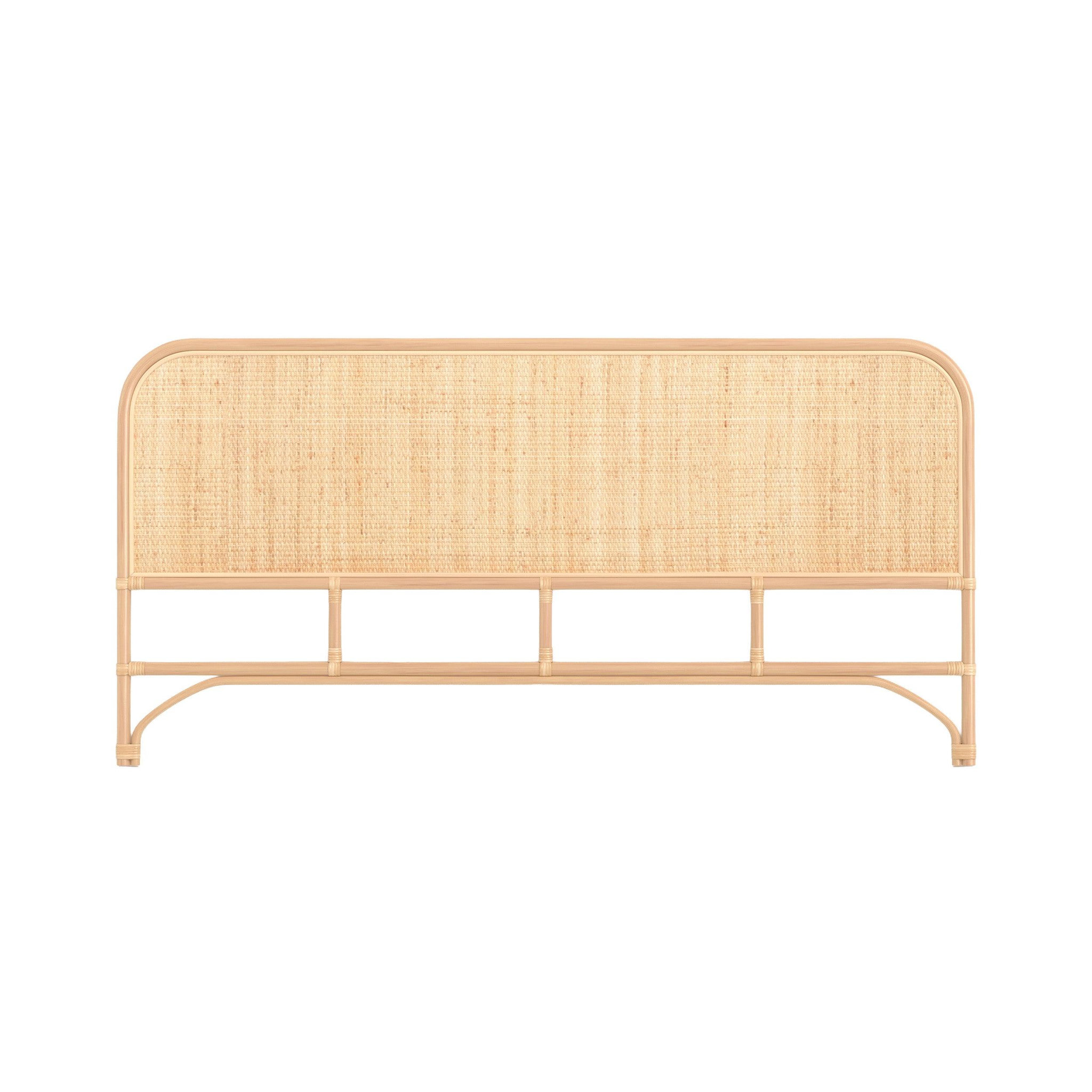 MAISON PAVANE Tête de lit 180 cm en rotin naturel-grace