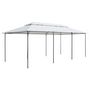 Voir la diapositive 4 : VIDAXL Belvedere avec rideaux 600x298x270 cm Blanc 180 g/m^2
